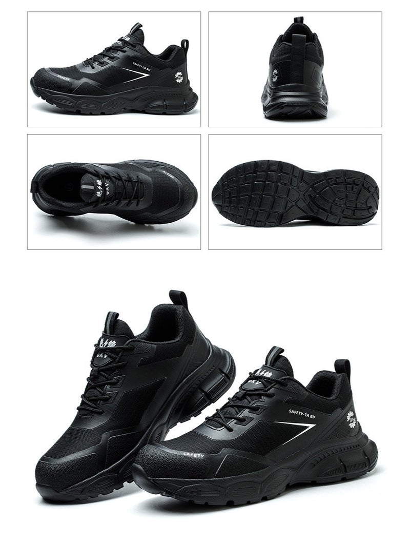 Sky View Steel Toe Boots for Men Waterproof Work Boots Puncture Proof Shoes Safety Work Construction, factory,industrial  footwear for men/ women - Image 3